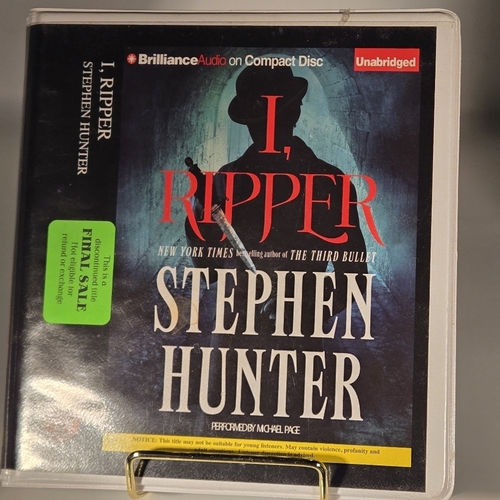 I, Ripper Audiobook CD
